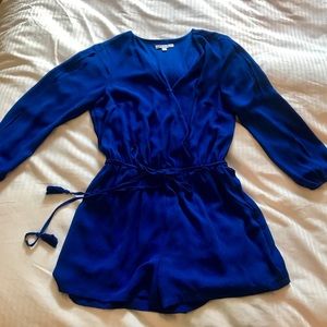 Royal blue romper